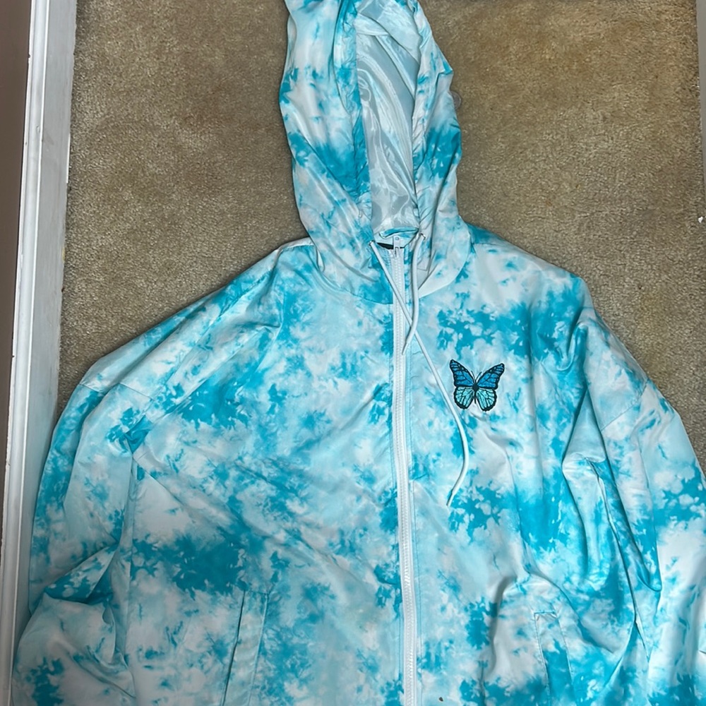 Gently used rue 21 zip up light weight jacket